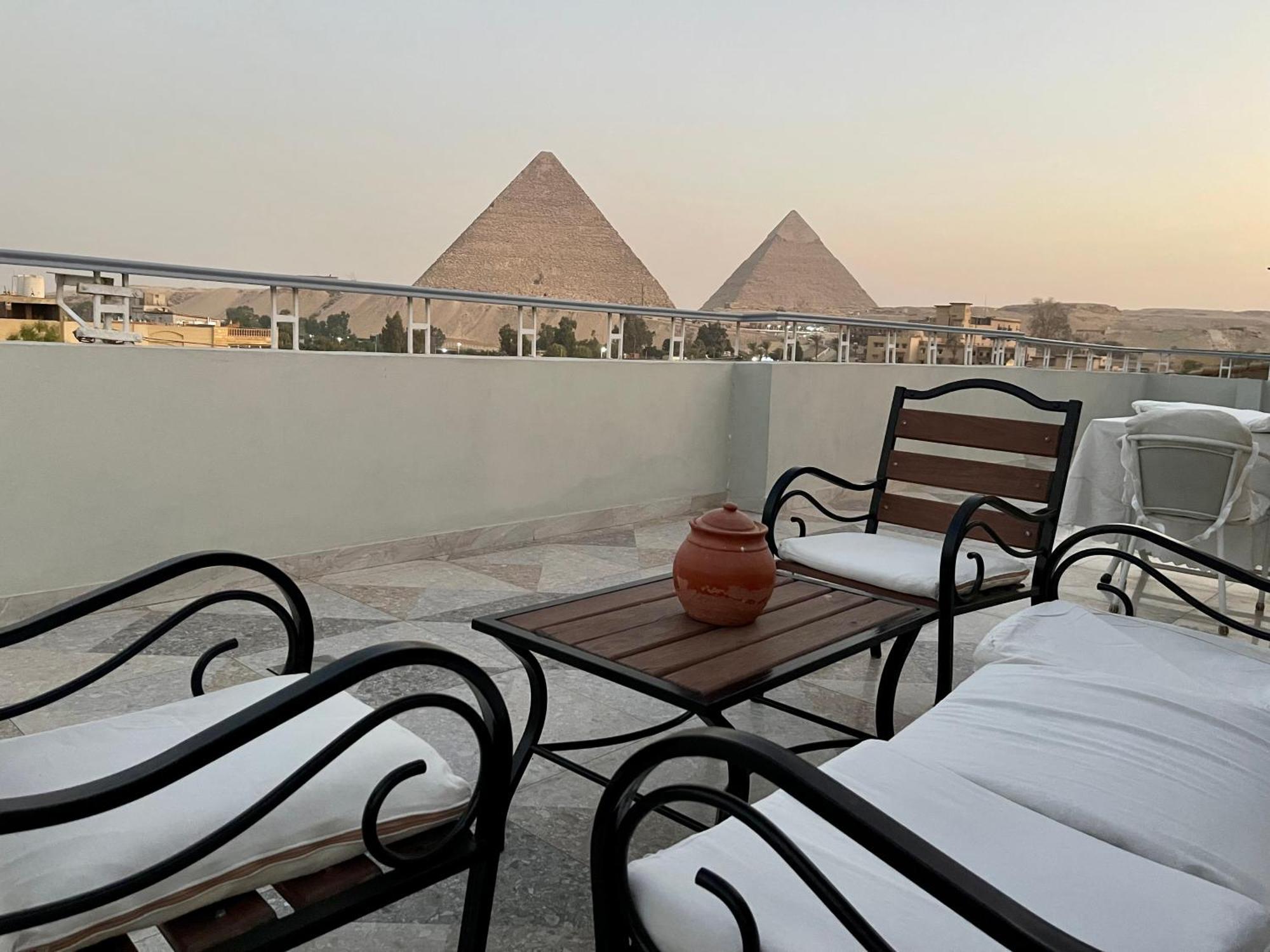 La Perle Pyramids Apartment Kairo Bagian luar foto