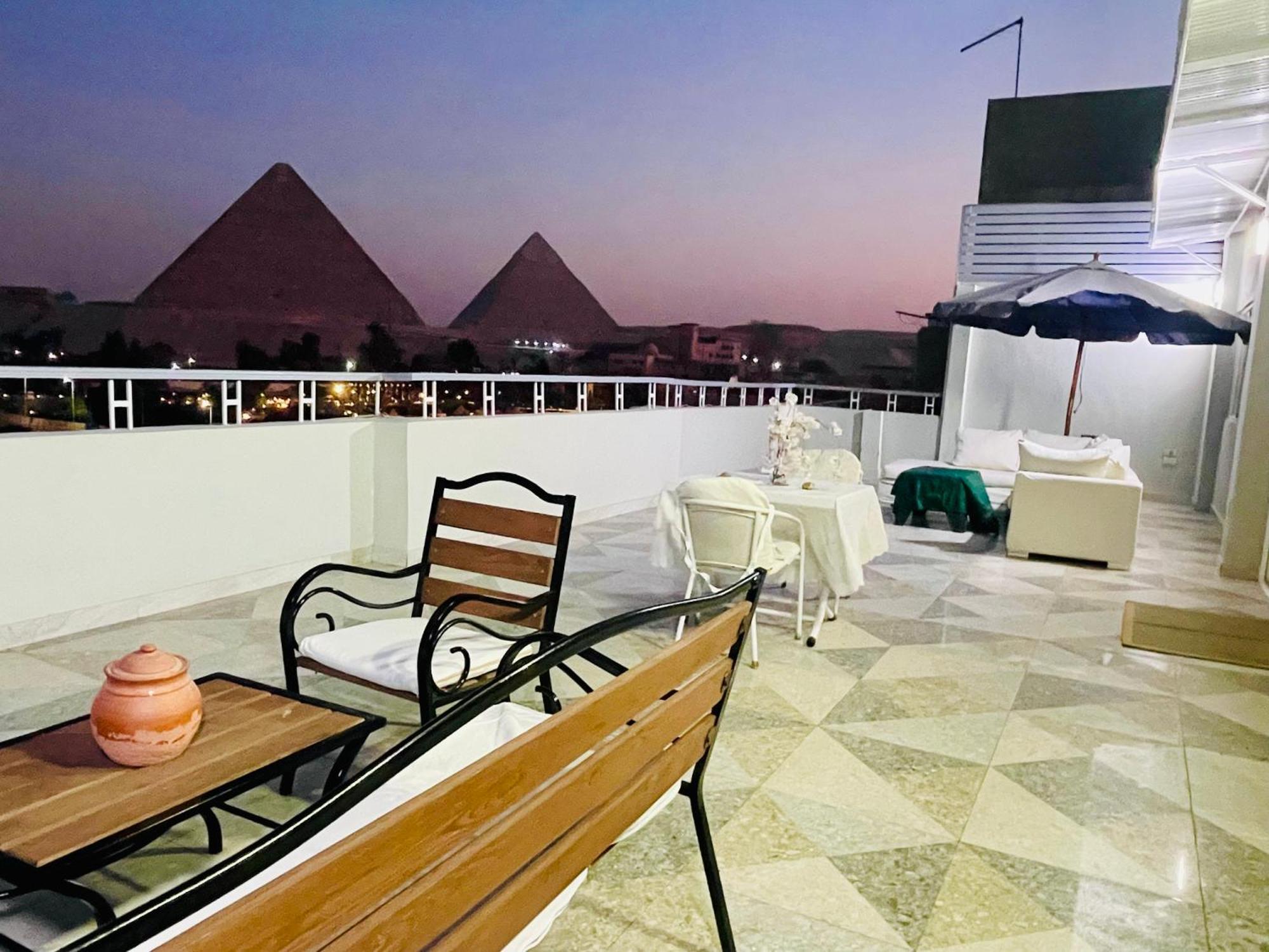 La Perle Pyramids Apartment Kairo Bagian luar foto