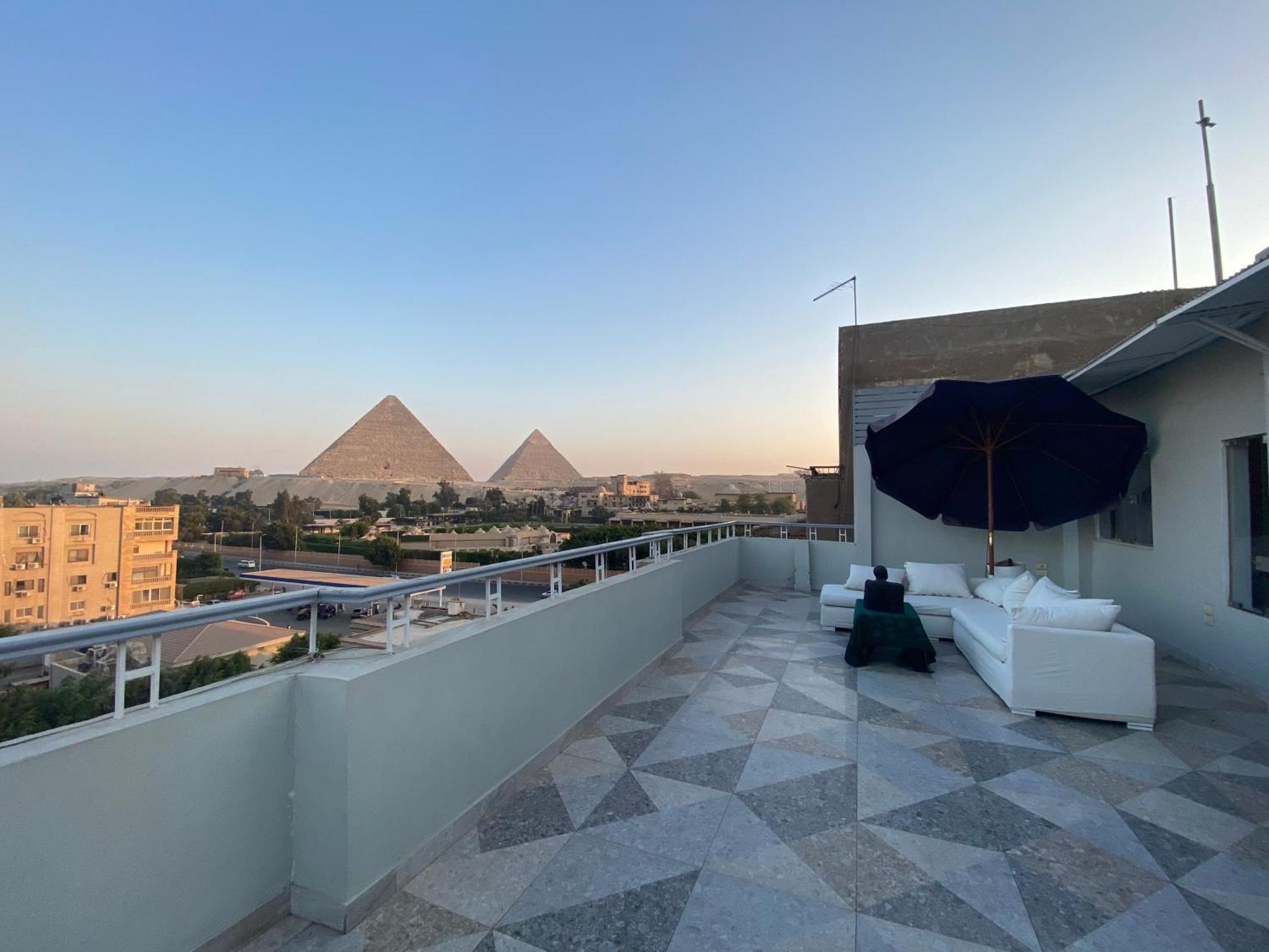 La Perle Pyramids Apartment Kairo Bagian luar foto